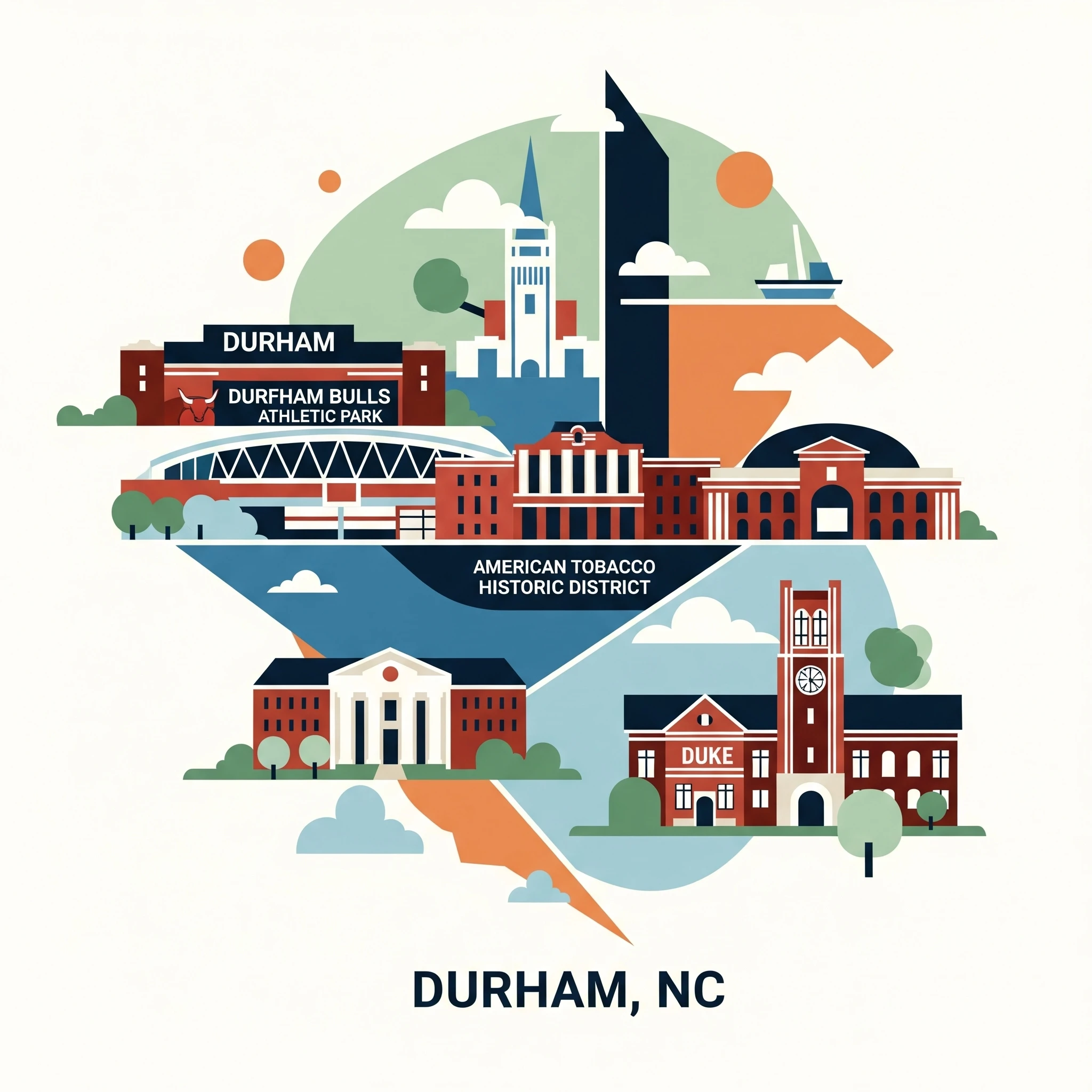 Auburn, NY → Durham, NC